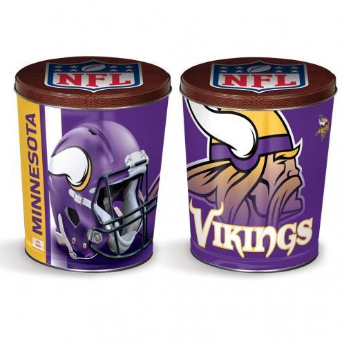 Football Gourmet Popcorn Tin in Minnesota